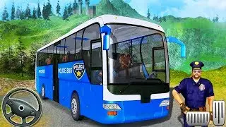 Offroad US Police Bus Driver : Prisoner Transport - Android GamePlay