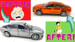 Complete Transformation Audi A7 Custom Vinyl Wrap | Model Car
