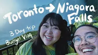 Toronto to Niagara Falls Day Trip from Union Station Train + Bus Vlog What To Do + Costs. Turn on CC