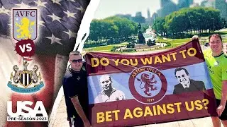 MATCHDAY IN PHILADELPHIA! 🇺🇸 Aston Villa 3-3 Newcastle United