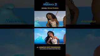 How Moana 2 was Animated ? - Shot Progression Breakdown