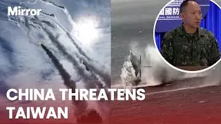 China launches multiple rockets toward Taiwan during drills amid rising tensions in the region