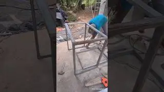 How to prepare steel frame work for table 🤔🔨🗃️