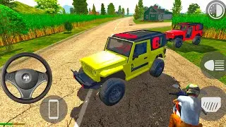 🔥 Thar Beast Mode Off-Road Power Drive | Indian Car Map | Indian Bike Driving 3D