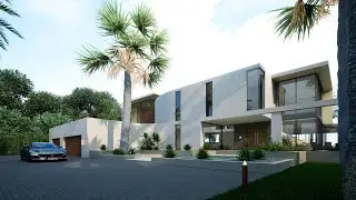 Дом на острове Гибискус | Twinmotion 2023 | Revit Architecture 2024