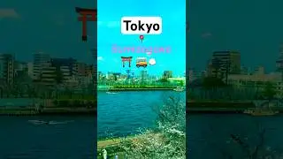 Tokyo beside the Sumidagawa #travel #tokyo