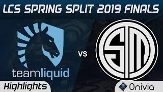 TL vs TSM Highlights Game 1 LCS Spring 2019 Finals Team Liquid vs Team Solo Mid LCS Highlights by On