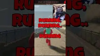 Some say he is still out there running... #gaming #running #funnyshorts #robloxshorts #red #twitch