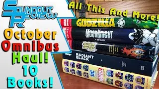 October Omnibus Haul: Godzilla, DC Versus Marvel, Radiant Black, & More! (Comic Books) [Soundout12]