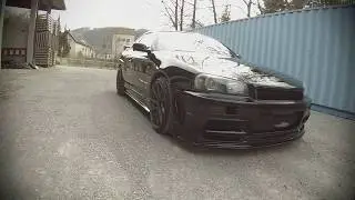 Nissan Skyline R34 GTT Chrismo Bodykit GTR Style