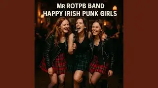 Happy Irish punk girls