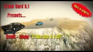 BeamNG - Stunts & Crashes: A Police chase of a cliff