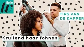 Zo f&ouml;hn je meer volume in je krullen - Tips van de kapper