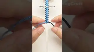 How to Tie Fancy Square Knot 2601103 Quick Macrame Tutorial #shortstutorial #knot #diy#handmade #mac