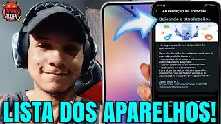 🔥LISTA DOS GALAXY QUE RECEBER&Atilde;O O PATCH DE OUTUBRO 2023 (confira) 😍
