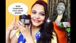 Benefits & DEMO of WOW ACTIVATED CHARCOAL FACE MASK | Review  |