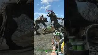 Fallout 4-Mythic Deathclaw Destroys Deathclaw