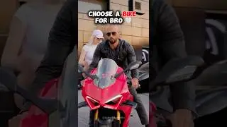 Choose a bike for Bro 🤍 #shorts #bike #motorcycle