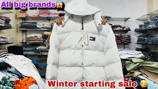 Big winter sale 🥳latest trending winter clothes 😍| jacket,hoodie| branded clothes shop in delhi