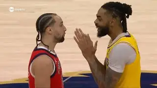 D'Angelo Russell and Jose Alvarado Engage in Verbal Duel Lakers vs Pelicans