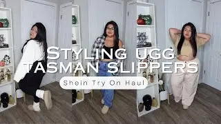 Shein Fall Clothing Haul | Styling UGG Slippers | Affordable Fall Outfits