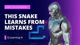Can You Build a Snake AI? | ASMR Programming (Q-Learning)