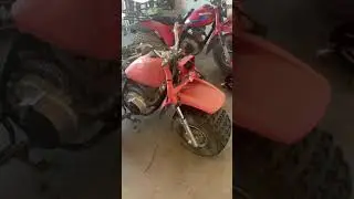 My Craigslist projects for this week!  Two Honda ATCs 200s and 250sx