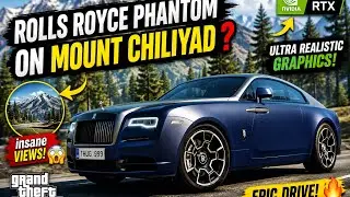 Michael Accepts Franklin&rsquo;s Challenge | Rolls Royce on Mount Chiliad | GTA 5 
