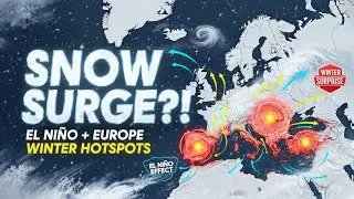 El Ni&ntilde;o Snow Surge? Europe&rsquo;s Surprising Winter Hotspots Revealed!