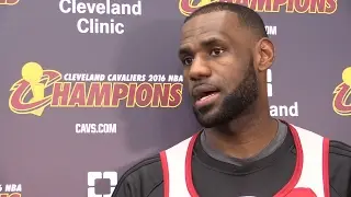 LeBron James on the Cavs&rsquo; bench depth