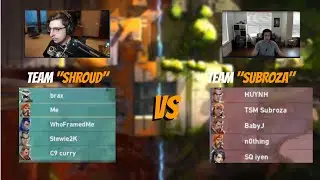 Sen Shroud Plays 10 Man STACKED Custom With Dapr , ShahZam , Subroza , Rawkus || sentinels valorant