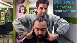 Guru ASMR Head massage for relief