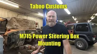 M715 Power Steering Box Mounting