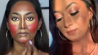 ВИРУСНЫЙ ХАК/ТЕХНИКА НАНЕСЕНИЯ РУМЯН 💄 Работает ли он на самом деле?