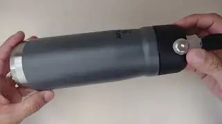 MINHA AVALIAÇÃO DA GARRAFA TÉRMICA STANLEY FLIP STRAW 651ml Cor CHARCOAL.