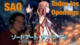 Reaccionando a todos los openings de ⚔️Sword Art Online⚔️ BUENÍSIMOS!