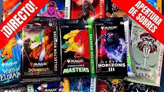 Directo!!! Abrimos Collector ECL, CMM, TLA, FIN, 2x2 y más 1/02 |  Magic: the Gathering