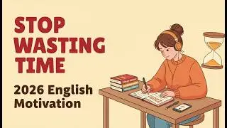 Don't Wasting Time In 2026 | English Podcast For Learning English | Motivation