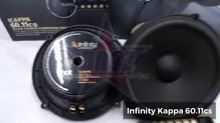 Broz Car Accessories - Infinity Kappa 60.11cs 6-1/2