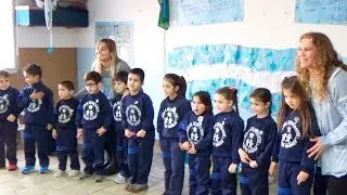 Jardín Nuestro Mundo - Promesa de lealtad a la Bandera Argentina
