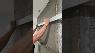 How to Screed a Wall. #diy #construction #tools