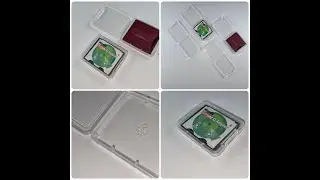 cf memory card packaging plastic box jewel case