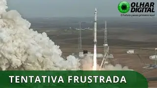 Lançamento de foguete chinês não termina como o esperado
