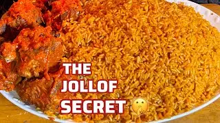 👉🏾Nigerian Jollof Rice Recipe that ENDS the Debate!Best Smoky Party Jollof  Recipe 😋🇳🇬