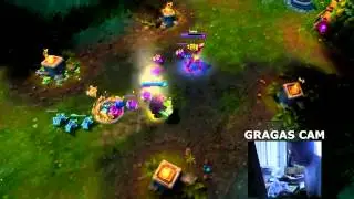 League of Legends Shorts - Brand vs Gragas Fight! - April 2014