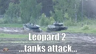 Modern Combat - Leopard 2 Advance Against T-72 Defence  [4K] - Armoured Division 75th Anniversary