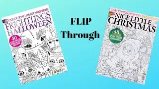 Colouring Heaven Nice little Christmas and frightlings flip through