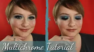 Concrete Minerals Blue Loose Powder Eyeshadow Tutorial
