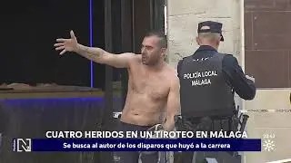 250402-03 #PolicíaLocalMálaga #PolicíaNacional 🚔 Tiroteo con heridos 📺CSN2+BD Andalucía