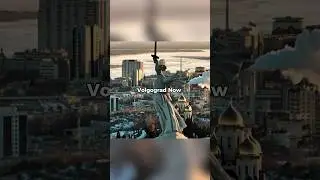 Volgograd Now vs Stalingrad Then WW2